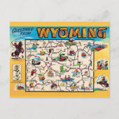 Carte ancienne du Wyoming (Devant)