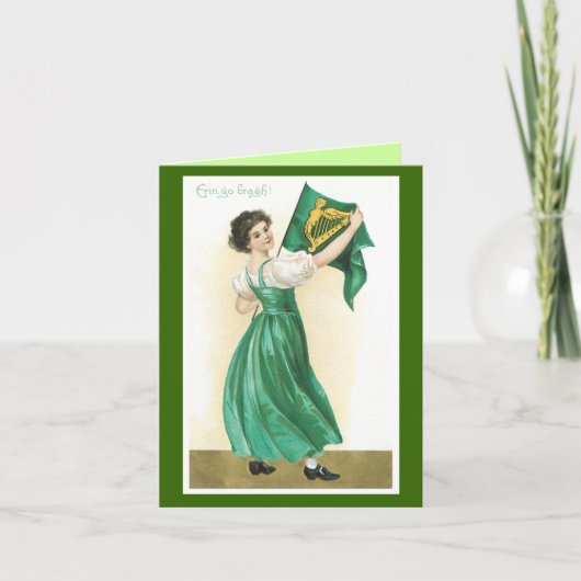Carte Ancienne mode St. Patrick's Day Cards (Devant)