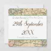 Carte ancienne Save The Date (Dos)