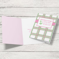 Ancres Éloignées Fille Baby shower nautique