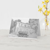 Carte Andalousie - Maison de Flannery O'Connor (Fleur jaune)