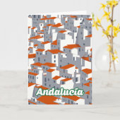 Carte Andalucia 3 (Fleur jaune)