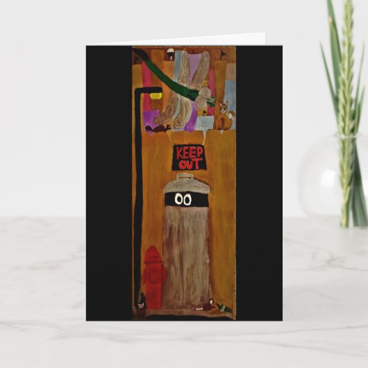 Carte "Ander's Close Call" Get Well Card (Devant)