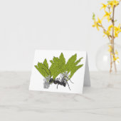 Carte Andrew the ant (Fleur jaune)