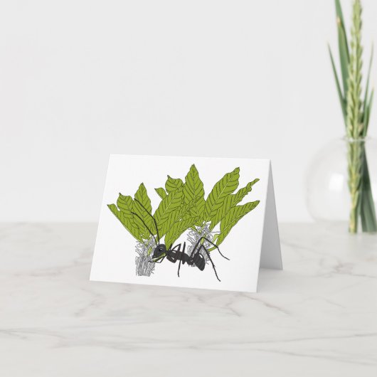 Carte Andrew the ant (Devant)