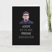Carte Andy Future Prime Ministre (Devant)