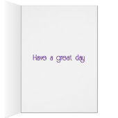 Carte Anemone Spring Flowers Anniversaire (Intérieur (Droit))