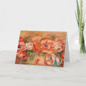 Carte Anemones (2) par Auguste Renoir (Devant)