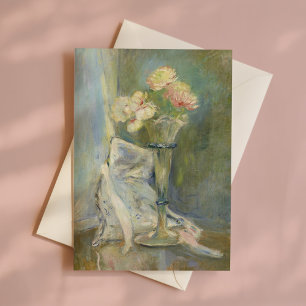 Carte Anémones Rose Berthe Morisot