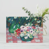 Carte Anémones | Theo van Rysselberghe (Debout devant)