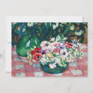 Carte Anémones   Theo van Rysselberghe