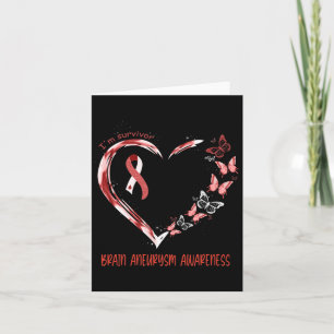 Carte Aneurysme Sensibilisation Je suis Survivor Heart R