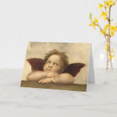 Carte Ange 2 de Raphael (Fleur jaune)