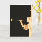 Carte Ange annonciateur (Fleur jaune)