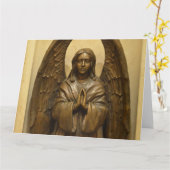 Carte Ange béni (Fleur jaune)