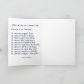 Carte Ange Cancer colorée (Intérieur)