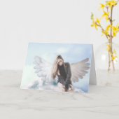 Carte Ange céleste (Fleur jaune)