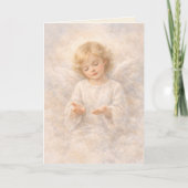 Carte Ange de la reddition Aquarelle Vierge (Devant)