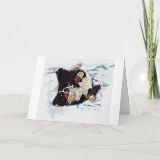 Carte Ange de neige (Devant)