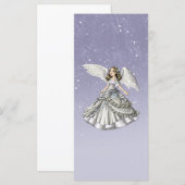 Carte Ange de neige (Devant / Derrière)