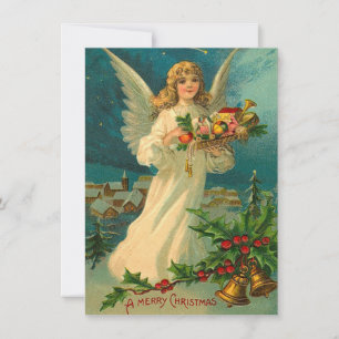 Carte Ange de Noël