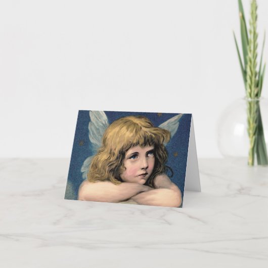 Carte Ange de Noël (Devant)