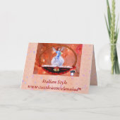 Carte Ange de Noël (Dos)