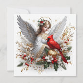 Carte Ange de Noël (Devant)