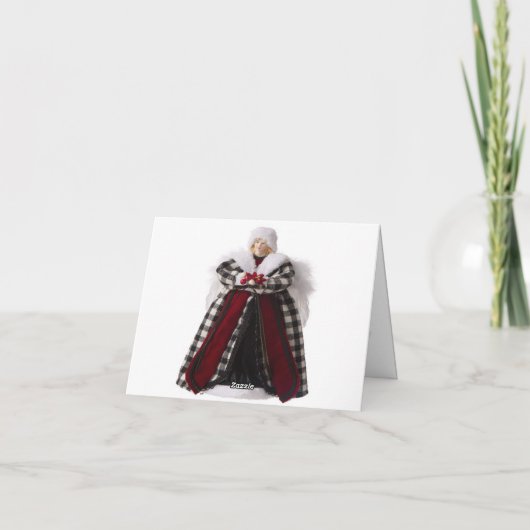 Carte Ange de Noël (Dos)