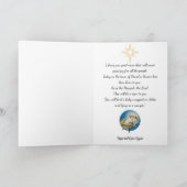 Carte Ange de Noël Bonne Nouvelle & Grande Joie Félicita (Intérieur)