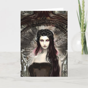 Carte Ange déchu   Art sombre 