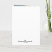 Carte Ange des Fêtes (Dos)