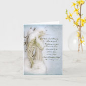 Carte Ange gardien (Fleur jaune)