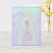 Carte Ange gardien (Fleur jaune)