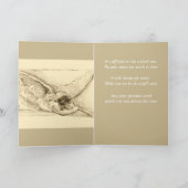 Carte Ange gardien | Condoléances (Intérieur)