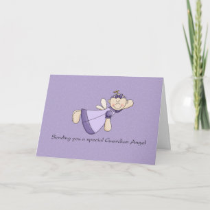 Carte Ange gardien pour le malade du cancer