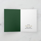 Carte Ange Girl Ring Bell Vintage Noël (Intérieur)