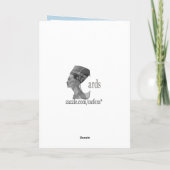 Carte Ange souriant de Reims (Dos)