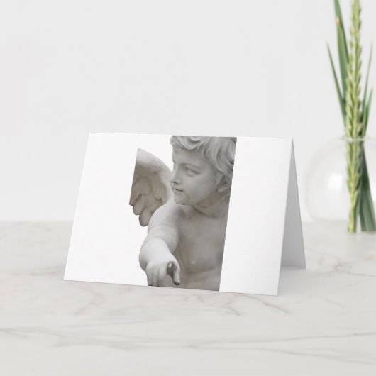 Carte ange vous pointant (Devant)