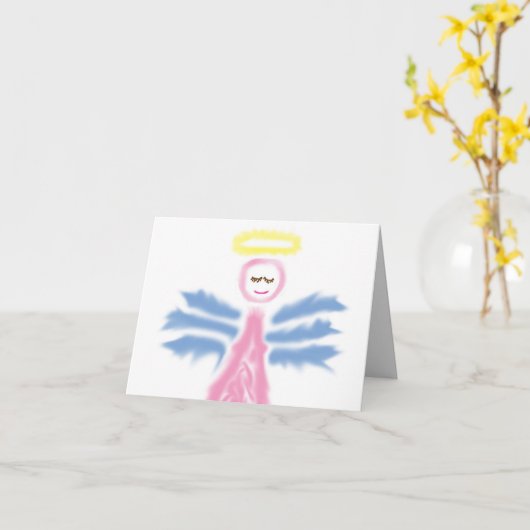 Carte Angel (Fleur jaune)
