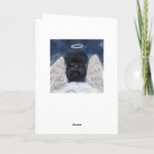 Carte ANGEL Affenpinscher (Dos)