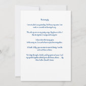 Carte Angel Avec Papillons Sympathie (Dos)