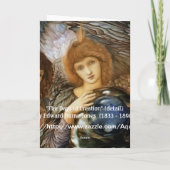 Carte Angel de la création de Days Burne-Jones (Dos)
