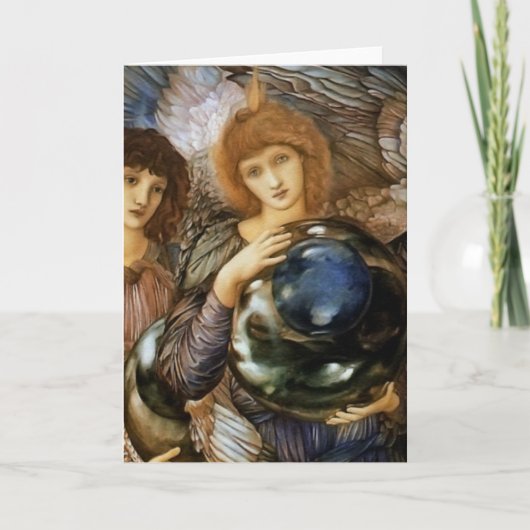 Carte Angel de la création de Days Burne-Jones (Devant)