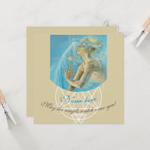 Carte Angel de lumière amour divin et fineart de protect