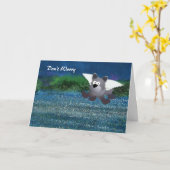 Carte Angel Dog Support universel (Fleur jaune)