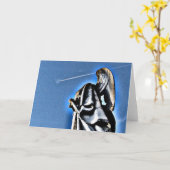 Carte Angel et contrail (Fleur jaune)