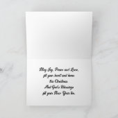 Carte Angel Feer Deer Holiday (Intérieur)