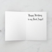 Carte Angel foncé (Intérieur)