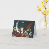 Carte Angel Gabriel blank card add your own text (Fleur jaune)